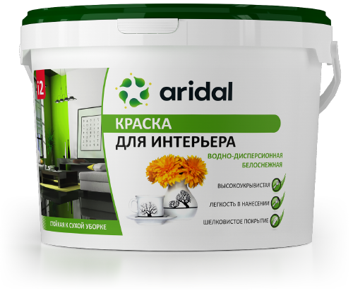 Краска для интерьера ARIDAL i2